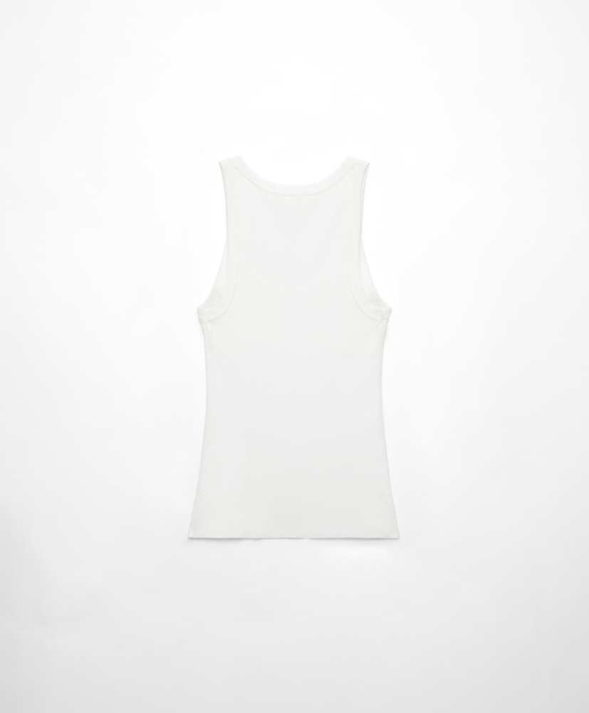 Blusa de malha sem mangas