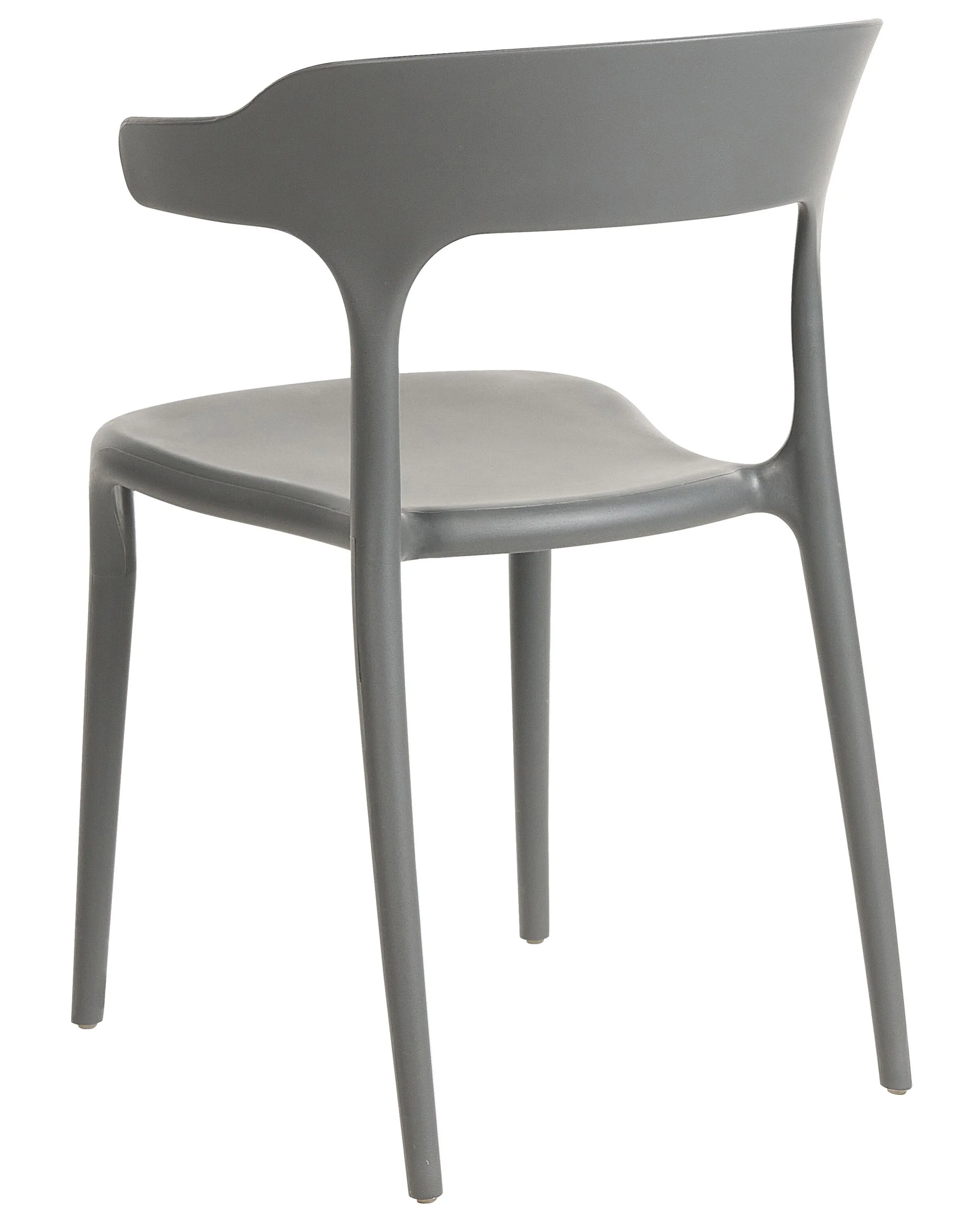 Set van 8 eetkamerstoelen GUBBIO Grijs