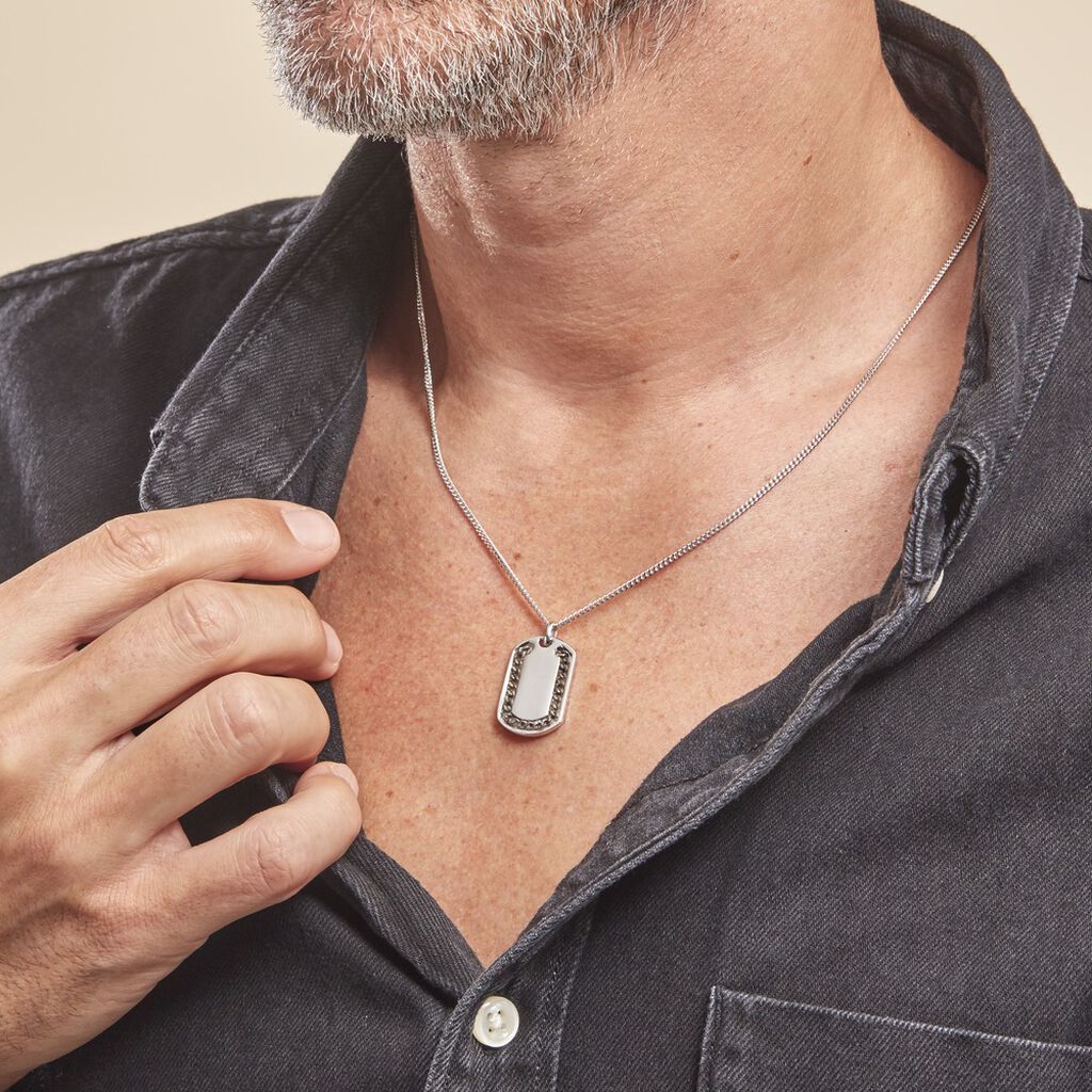 Collier Argent Edgar