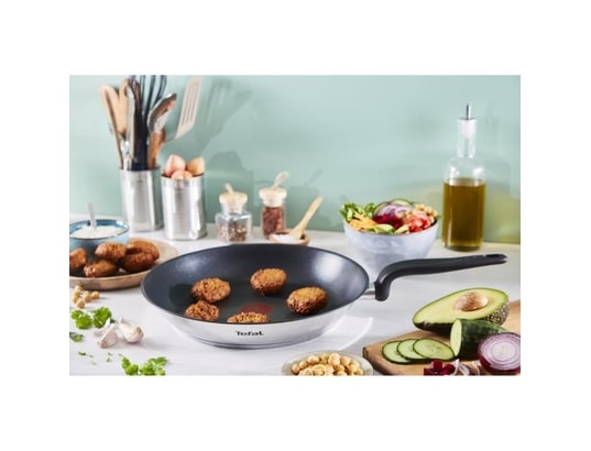 SEB - Poêles - sauteuses Tefal e3090204 primary poele inox avec revetement anti-adhés...