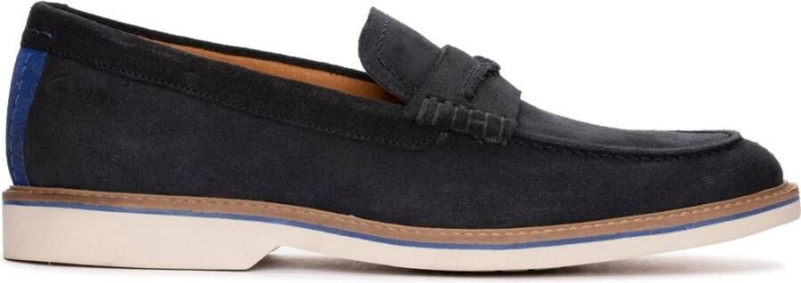 Clarks Heren schoenen Atticus LTSlip G Blauw