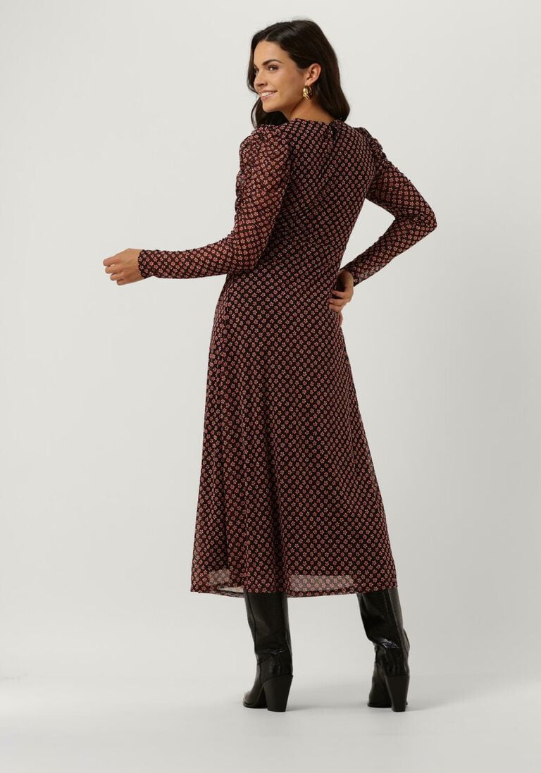 FABIENNE CHAPOT zwarte fabienne chapot midi jurk bella dress