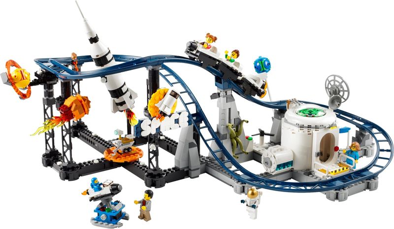 LEGO Creator - Ruimteachtbaan - Bouwstenen - Multicolor - 3in1 Set