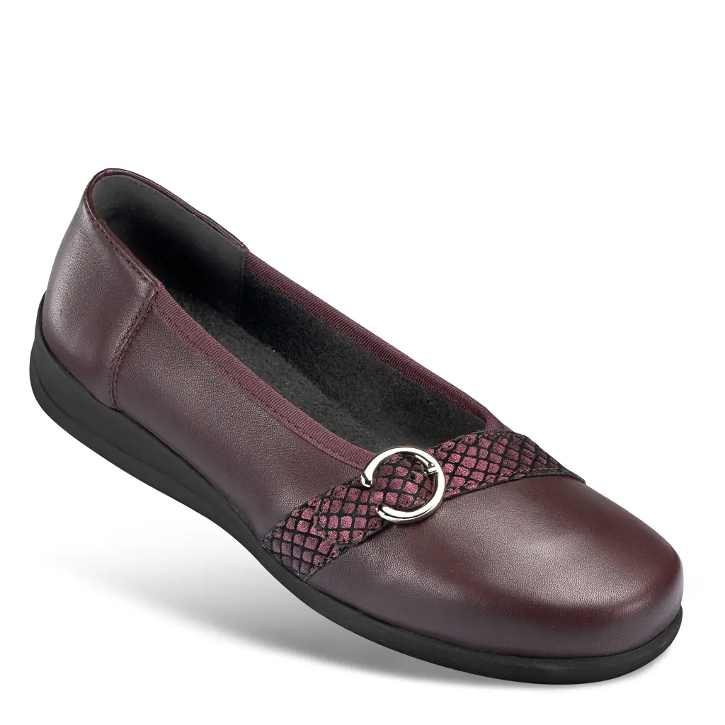 DAMEN - Ballerina ANUSCHKA bordeaux