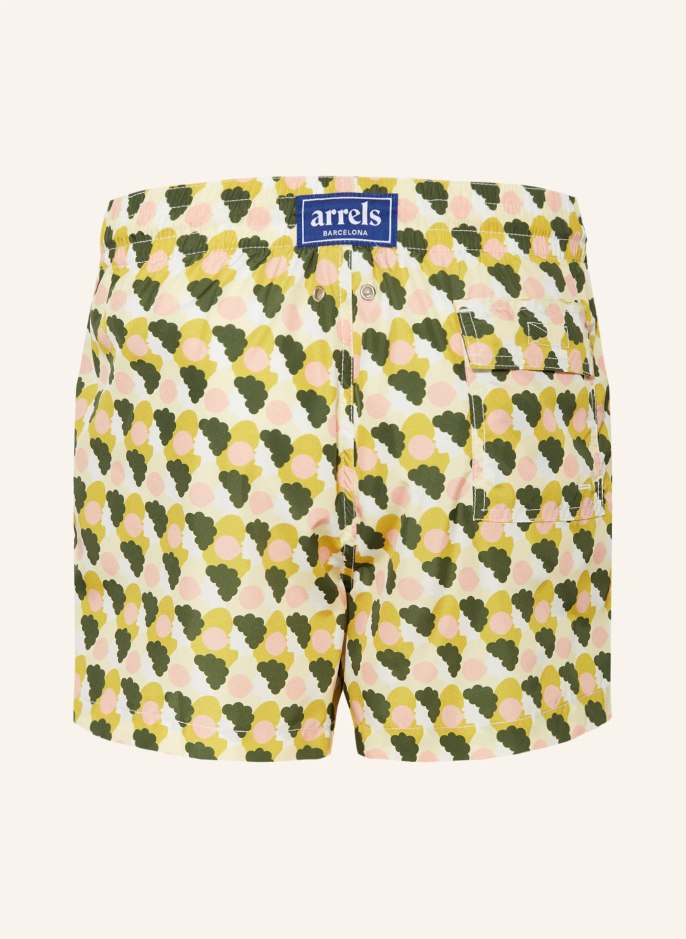 arrels BARCELONA Badeshorts GREEN BUBBLEGUM × OLIMPIA ZAGNOLI