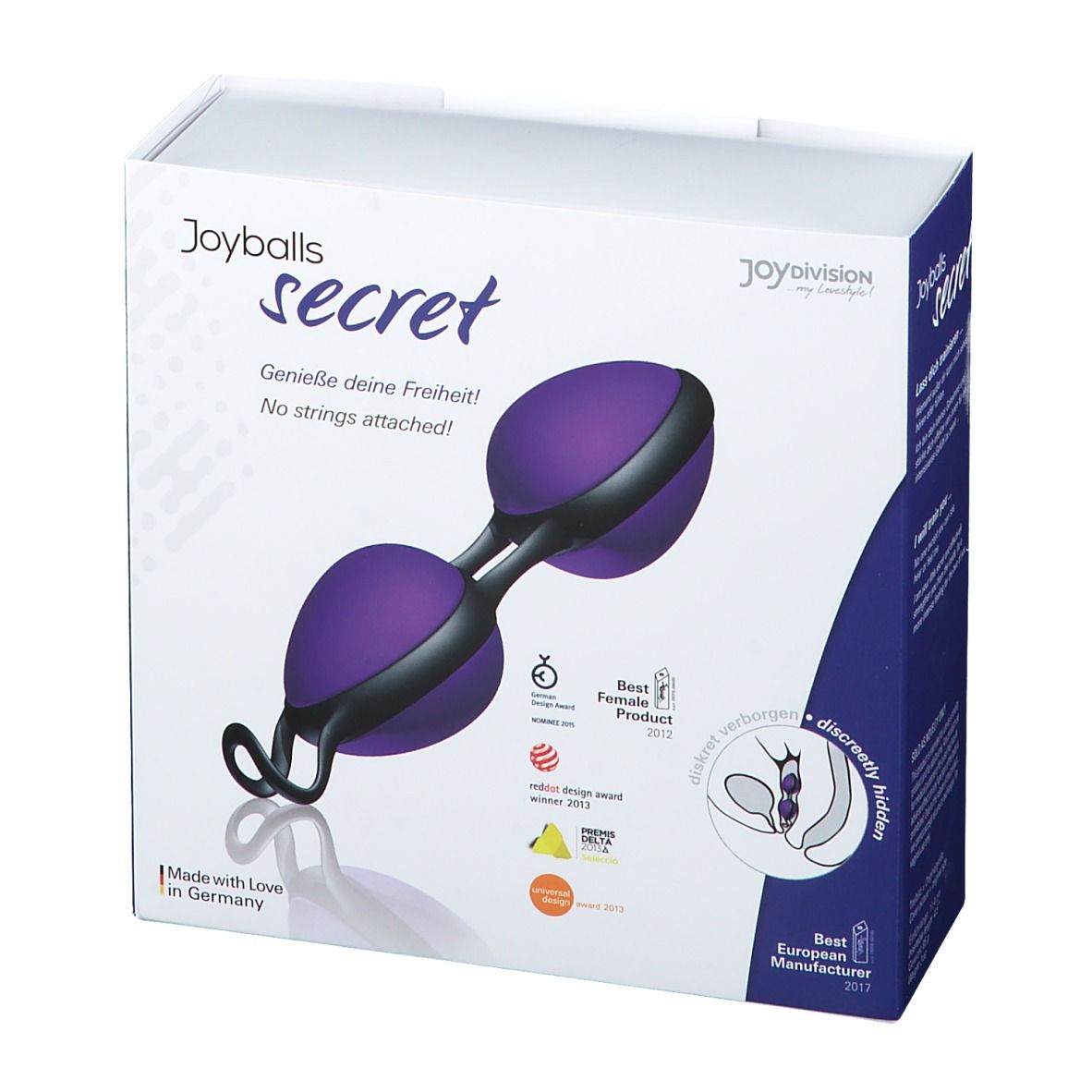 JOYBALLS secret violett-schwarz