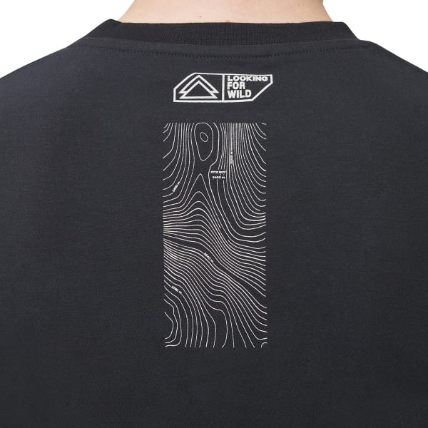 T-shirt LOOKING FOR WILD CINTO PIRATE BLACK