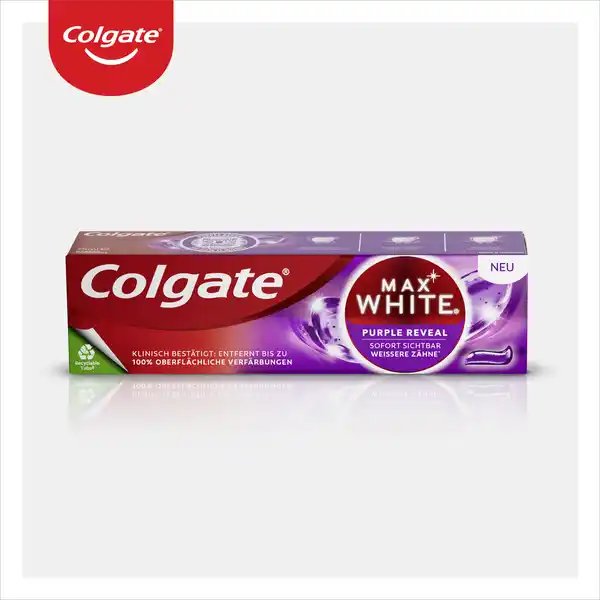 Max White Purple Reveal Zahnpasta