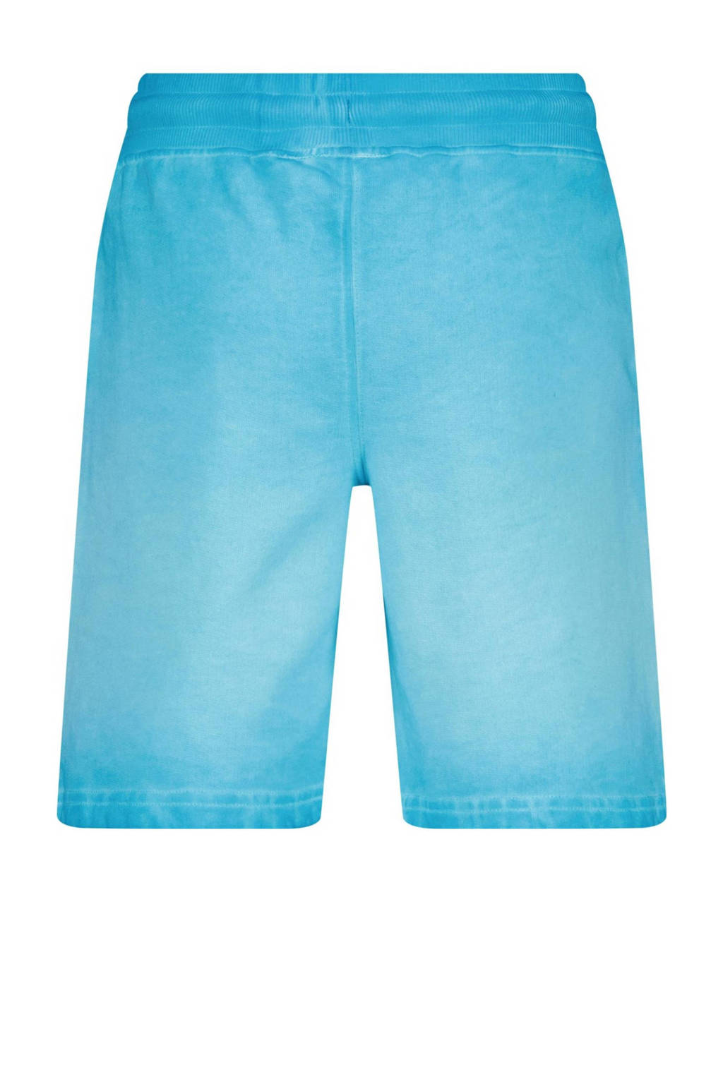 Vingino sweatshort Rados met printopdruk aquablauw/oranje