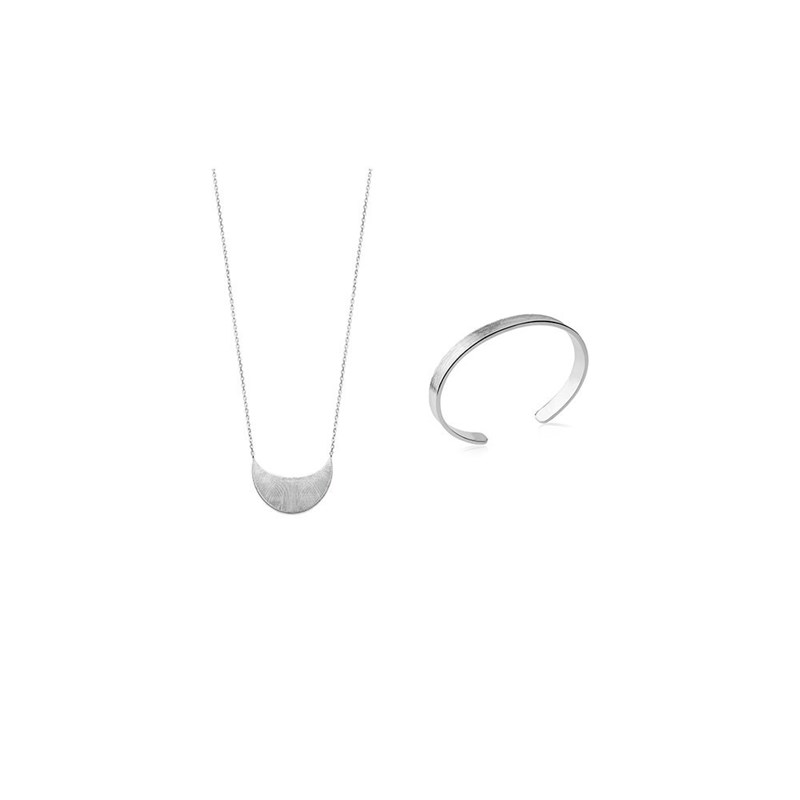 Collier Femme - Argent 925 - Longueur : 45 cm