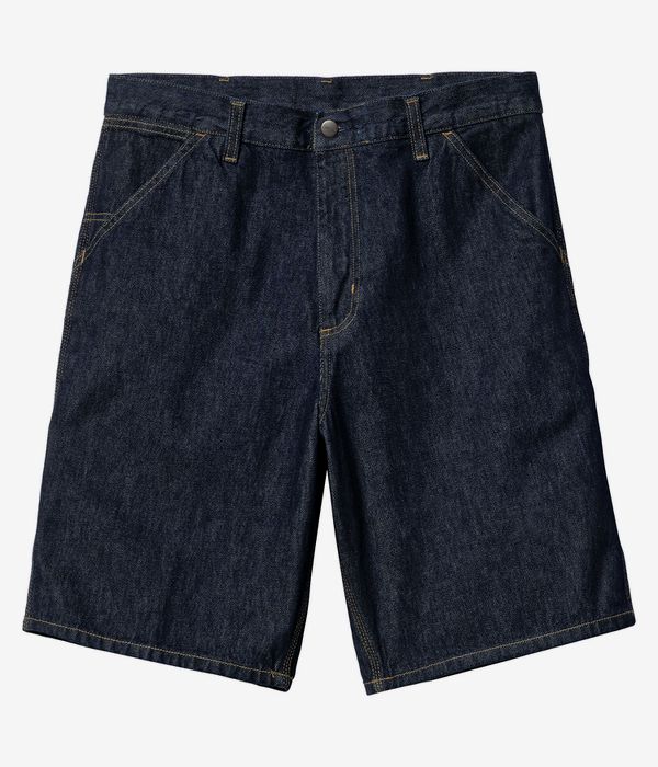 Carhartt WIP Single Knee Smith Shorts (blue rinsed)
