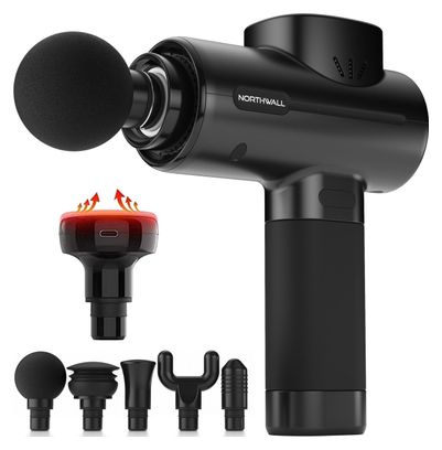 Pistolet de Massage Northgun PRO et tête de massage thermique