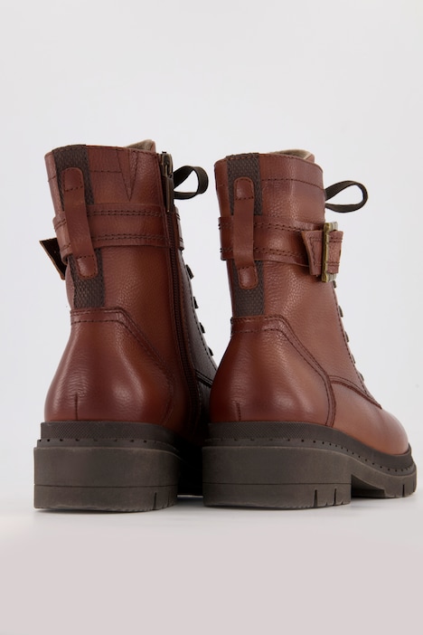 Tamaris Leder-Boots, Zipper, Plüschfutter, Weite H