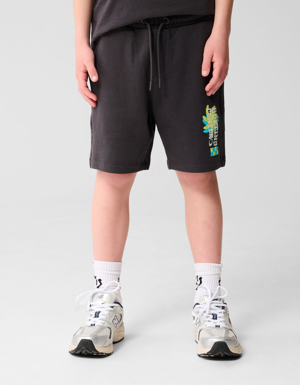 Surfing Short Donkergrijs