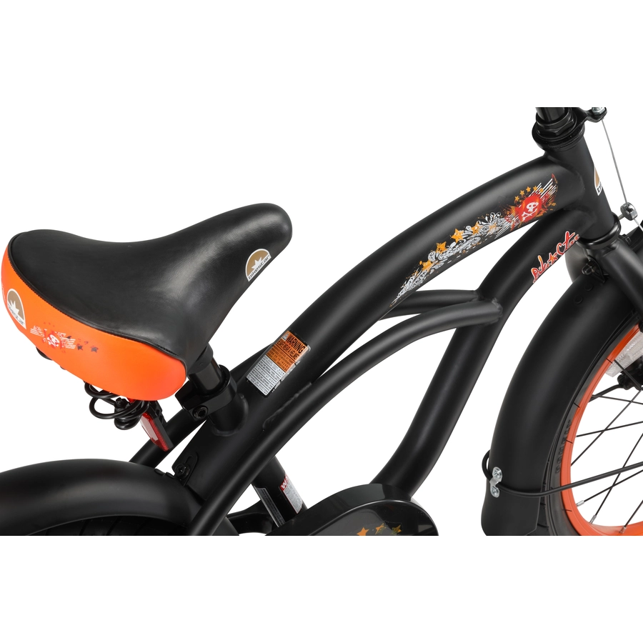Bikestar Kinderrad 16 Zoll Cruiser schwarz