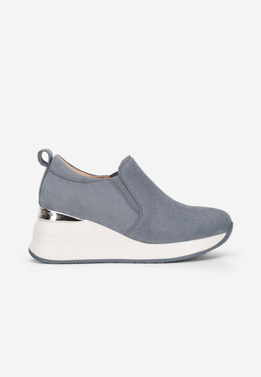 Chaussures casual à plateforme bleus Leanne