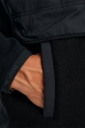 PME Legend Fleece Bodywarmer Zwart PBW2410478-999 kopen