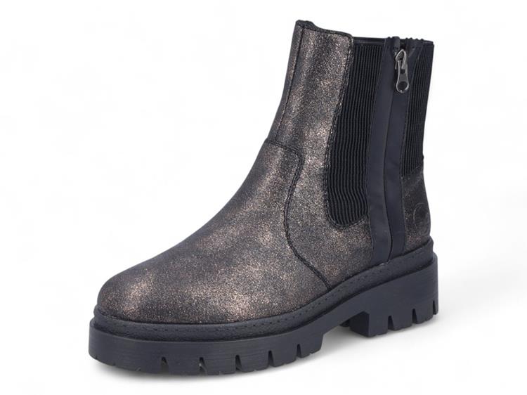 Rieker Z9473 bronze/schwarz