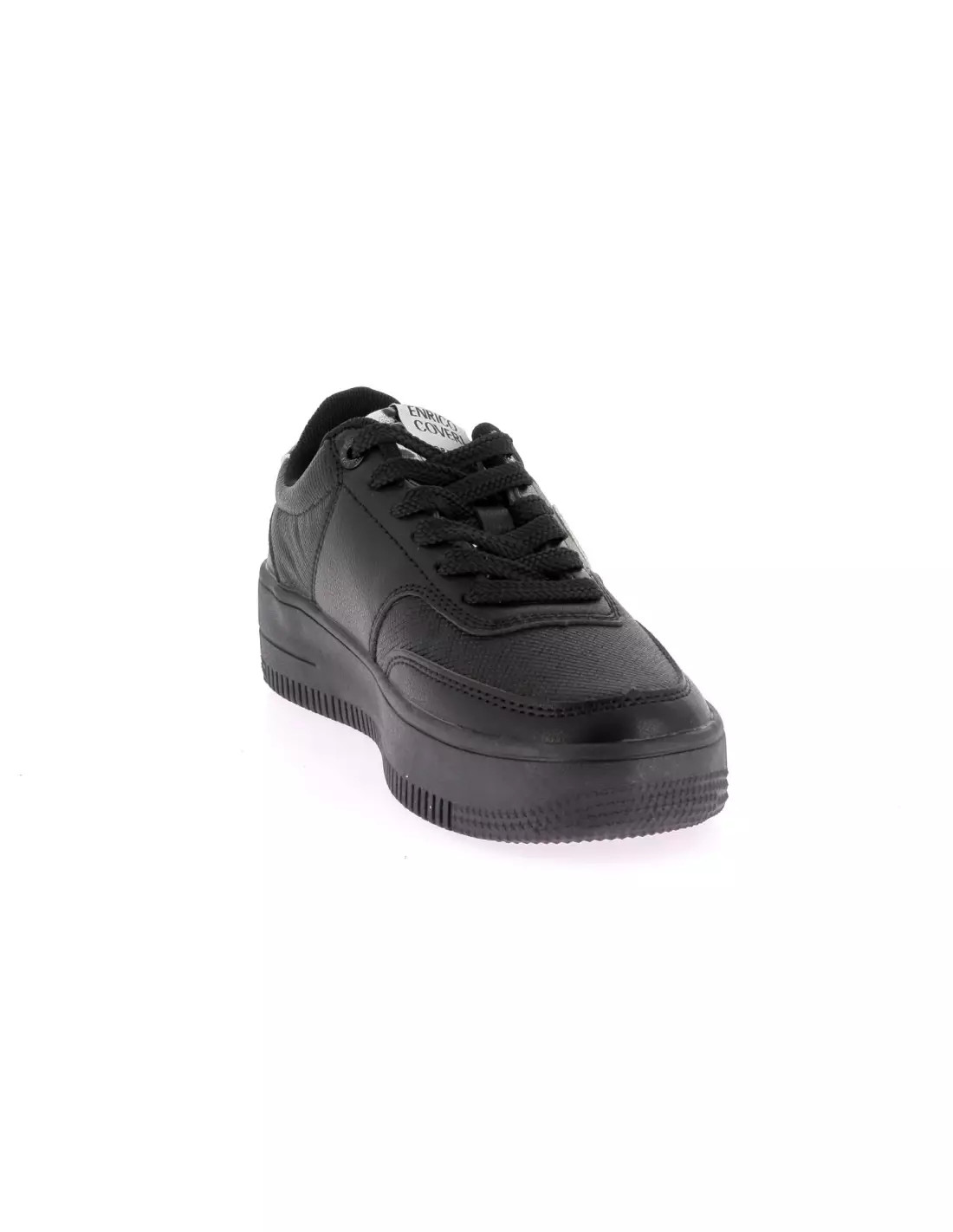 ENRICO COVERI CSW228313 - Baskets 52.LEOPARD-WHITE-BLACK