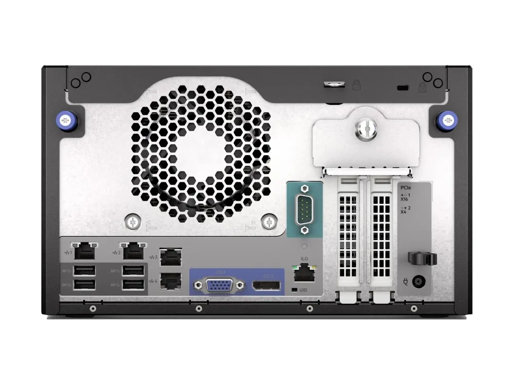 HPE ProLiant MicroServer Gen11 - Server - ultra mikro tower envejs - 1 x Xeon E-2434 / op til 5 GHz - RAM 32 GB - SATA - non-hot-swap 3.5