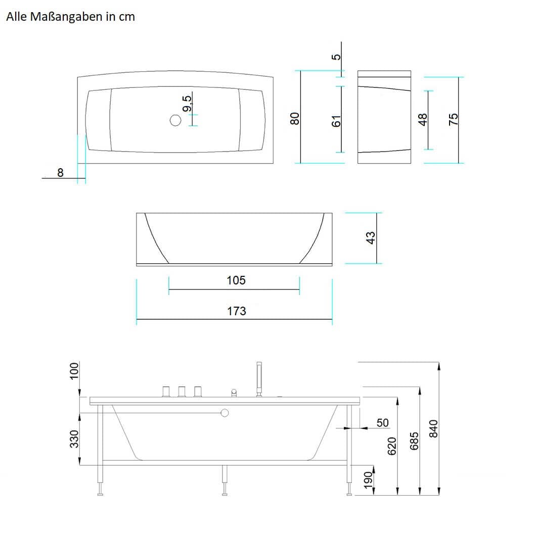 Home Deluxe Whirlpool Noor