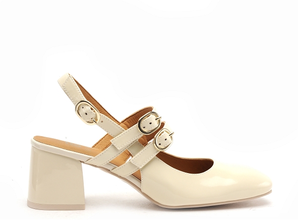 Fugitive escarpins femme nado beige