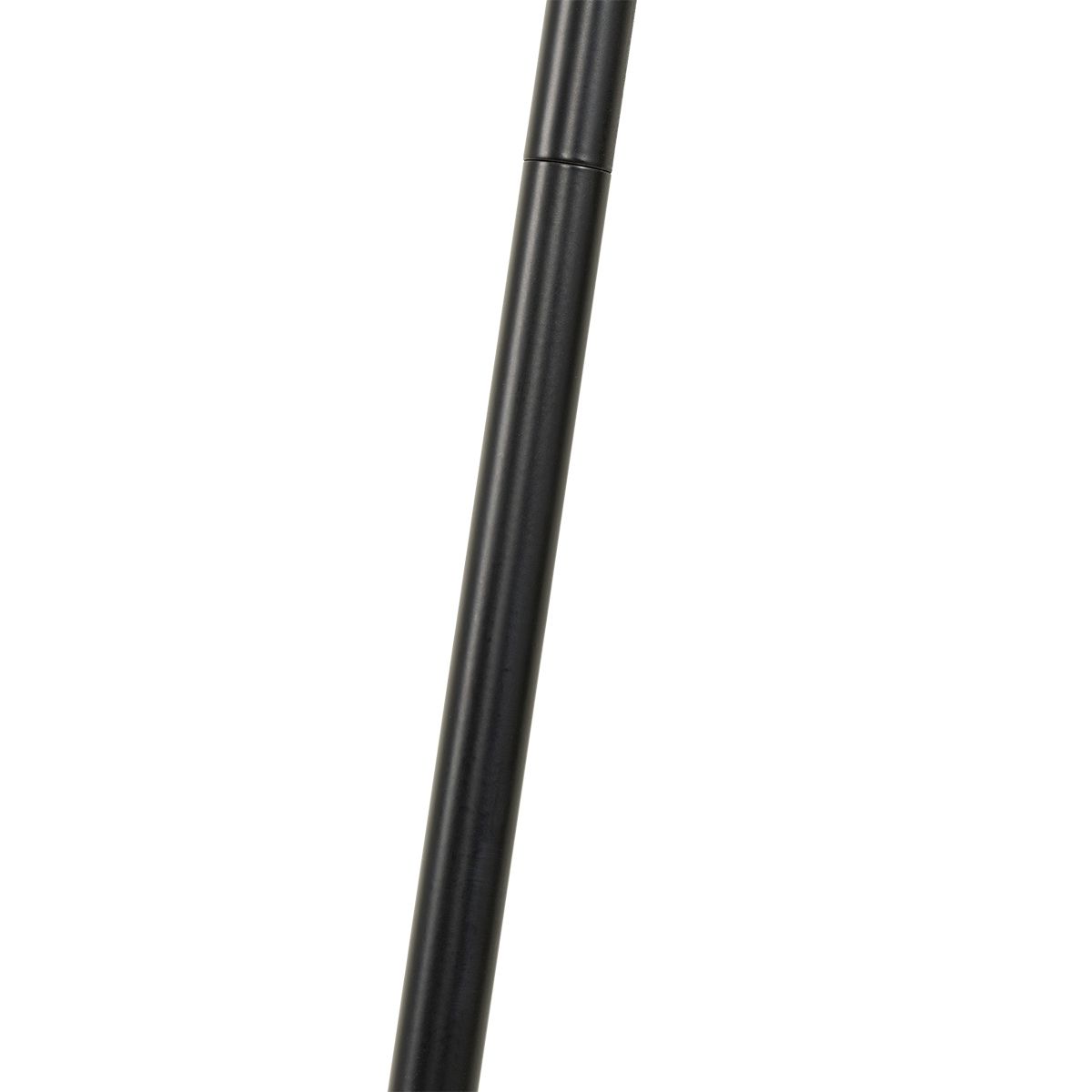 Oosterse tripod vloerlamp bamboe - Amira