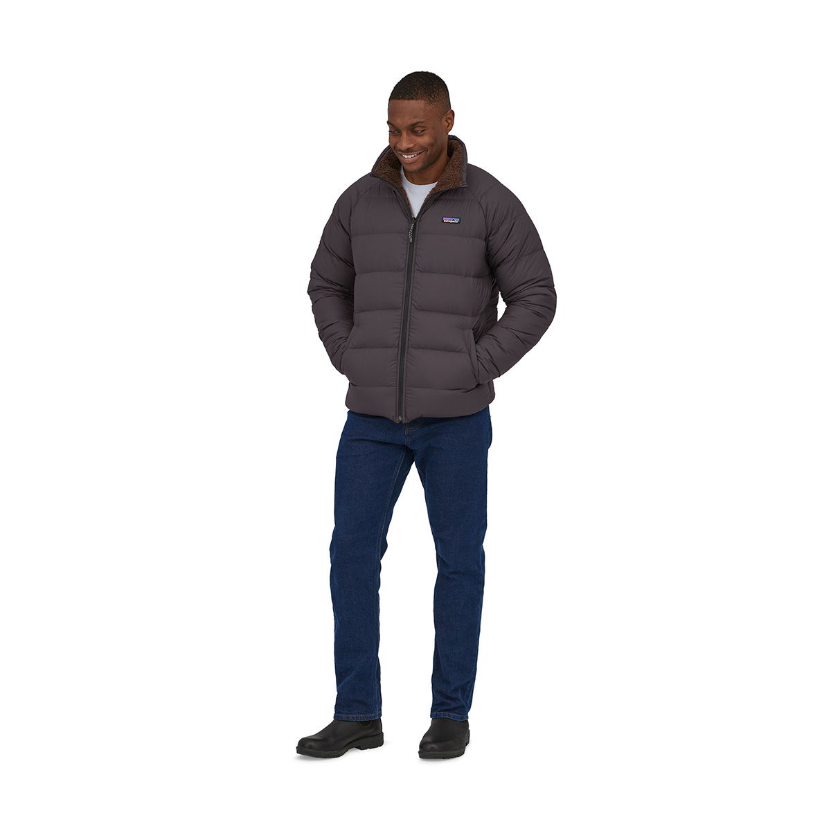 Patagonia Reversible Silent Down jakke, herre