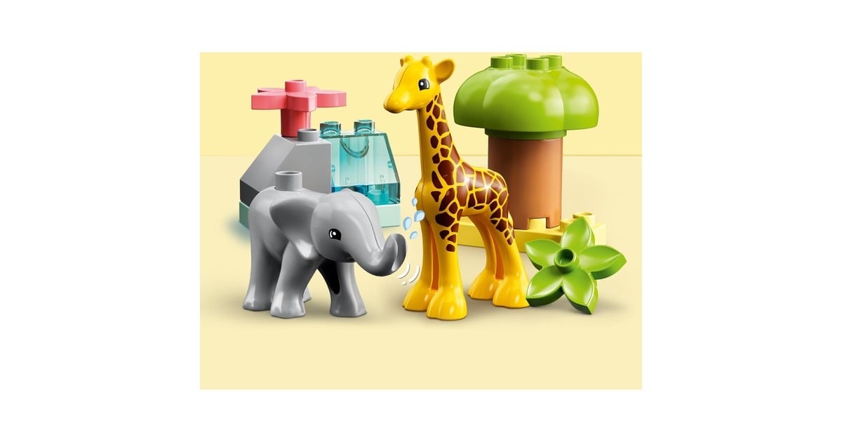 LEGODUPLO - Wilde dieren van Afrika Constructiespeelgoed  (10971)