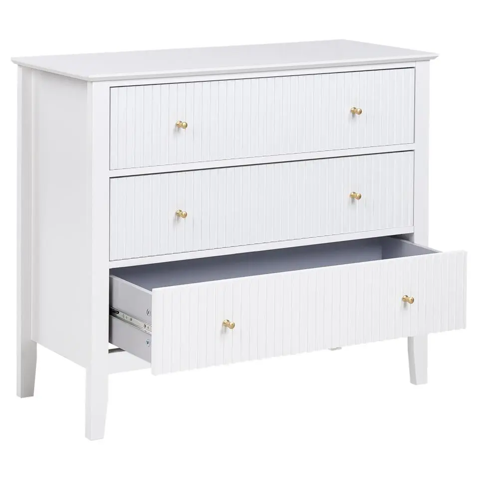 ASSISI - Dressoir 3 lades - Wit - MDF