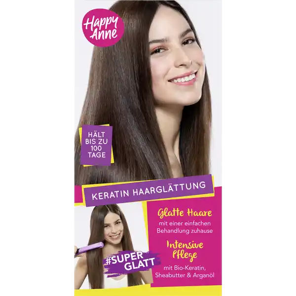 Haarglättung Keratin Superglatt