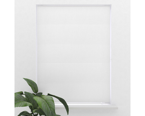 Soluna Vouwgordijn wit 60x180 cm