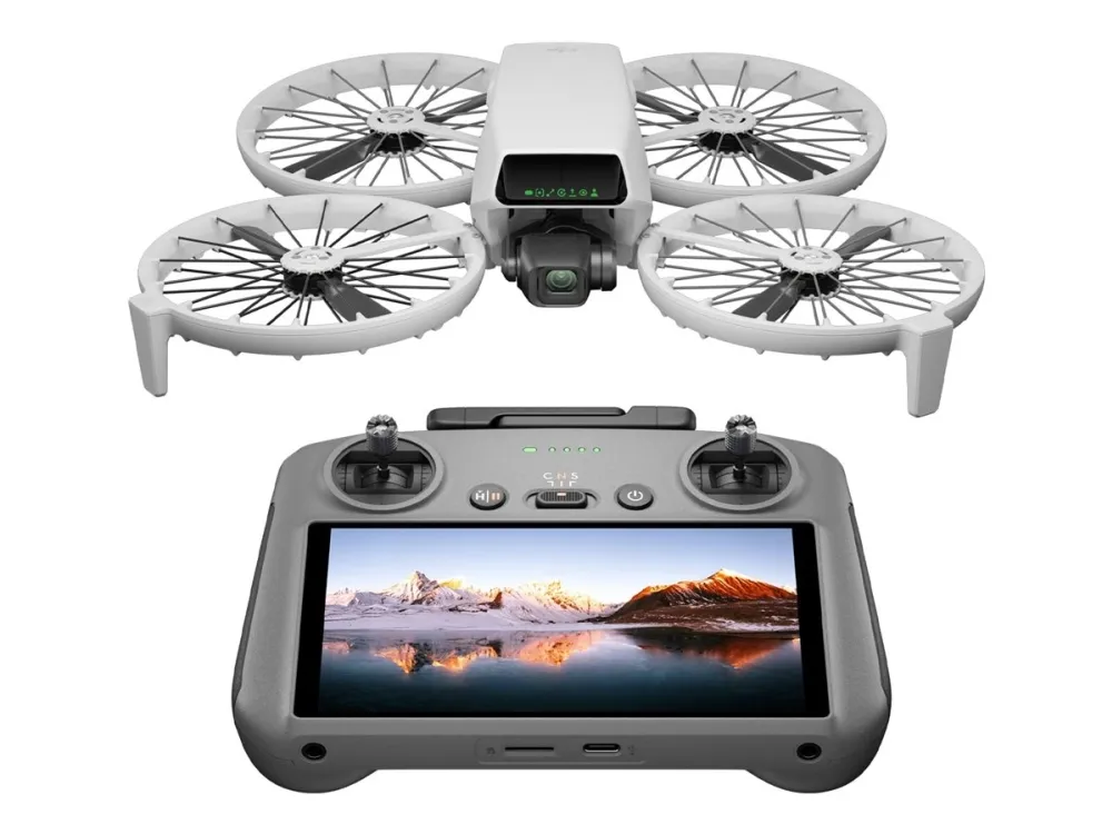 DJI Flip - Drone - USB - lysegrå