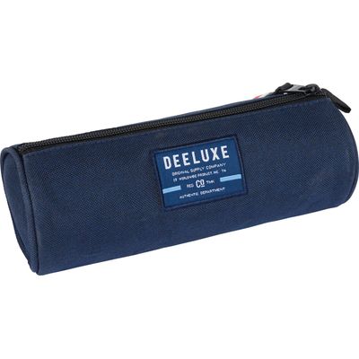 Trousse ronde Deeluxe Primaire - 1 compartiment - marine chine - Oberthur