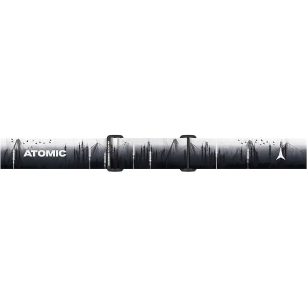 Masque de ski ATOMIC FOUR PRO HD BLACK/WHITE TREE
