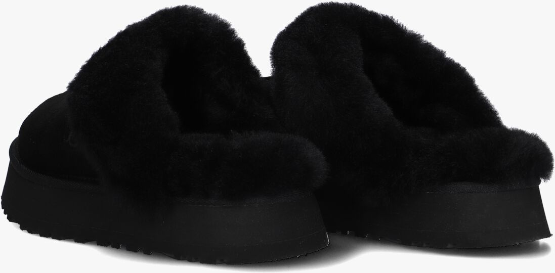 zwarte ugg pantoffels w disquette