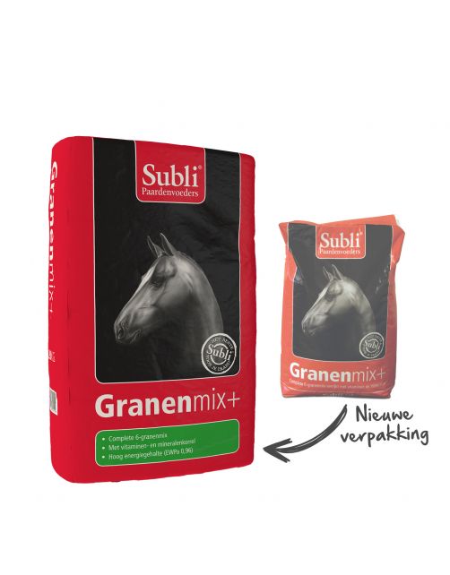 Subli Granenmix Plus - Paardenvoer - 20 kg