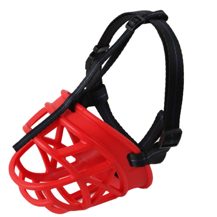 focinheira de silicone para cães