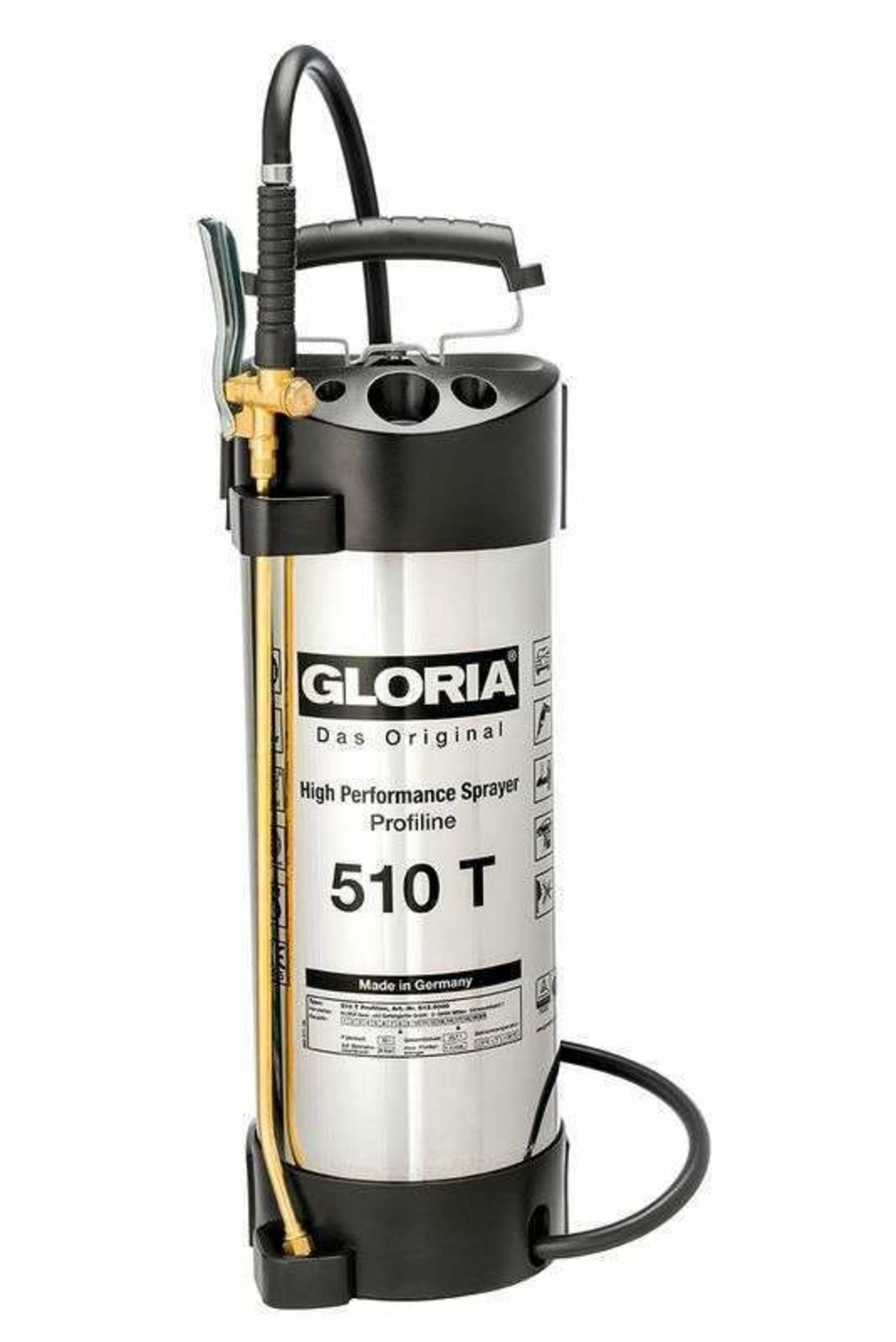 Pulvérisateur haute performance - acier 510T Profiline - 10L