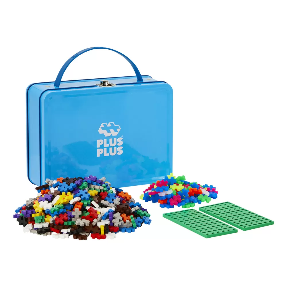 Plus-Plus Suitcase Basic Metal - 600 stk.