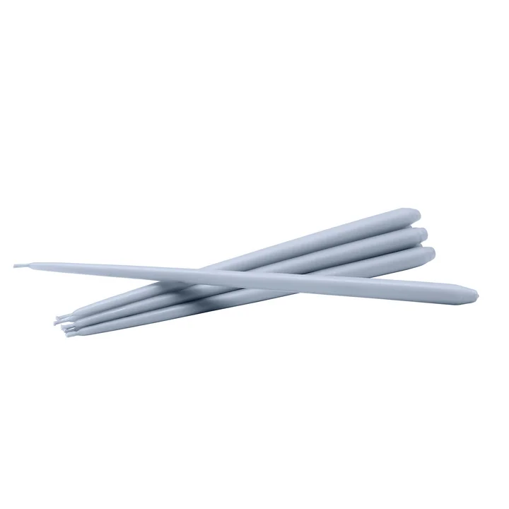 Stoff Nagel - Kerzen by Ester & Erik, sky blue (6er-Set)