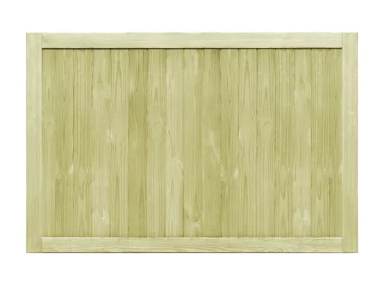 Portillons de jardin 2 pcs Bois de pin imprégné 300x100