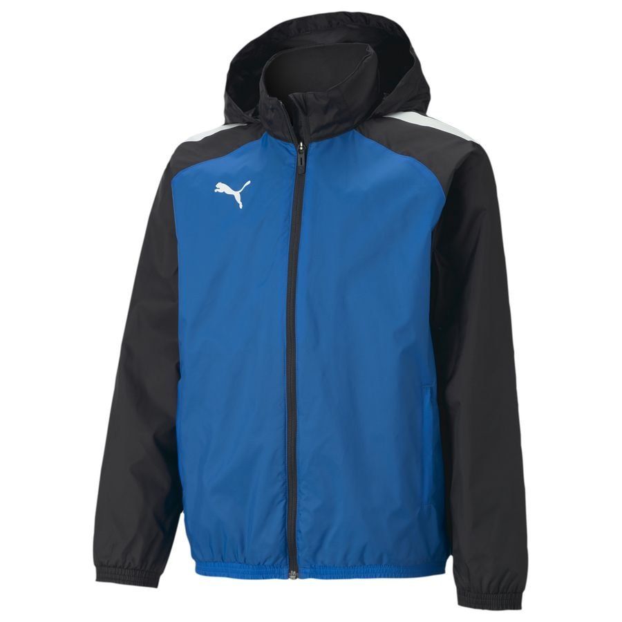 PUMA Veste d'Entraînement teamLIGA All Weather - Bleu/Blanc Enfant