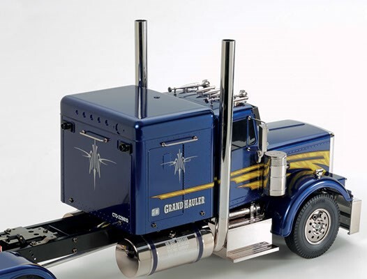 Tamiya - Rc Grand Hauler Custom Fjernstyret Lastbil Byggesæt - 1:14 - 56344