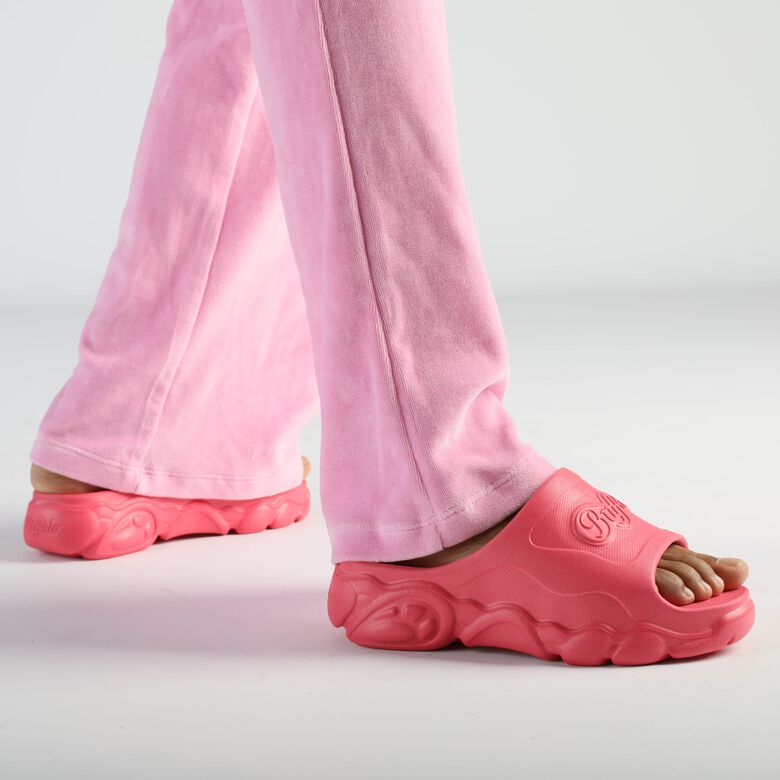 CLD Slide Claquettes de piscine véganes, rose vif