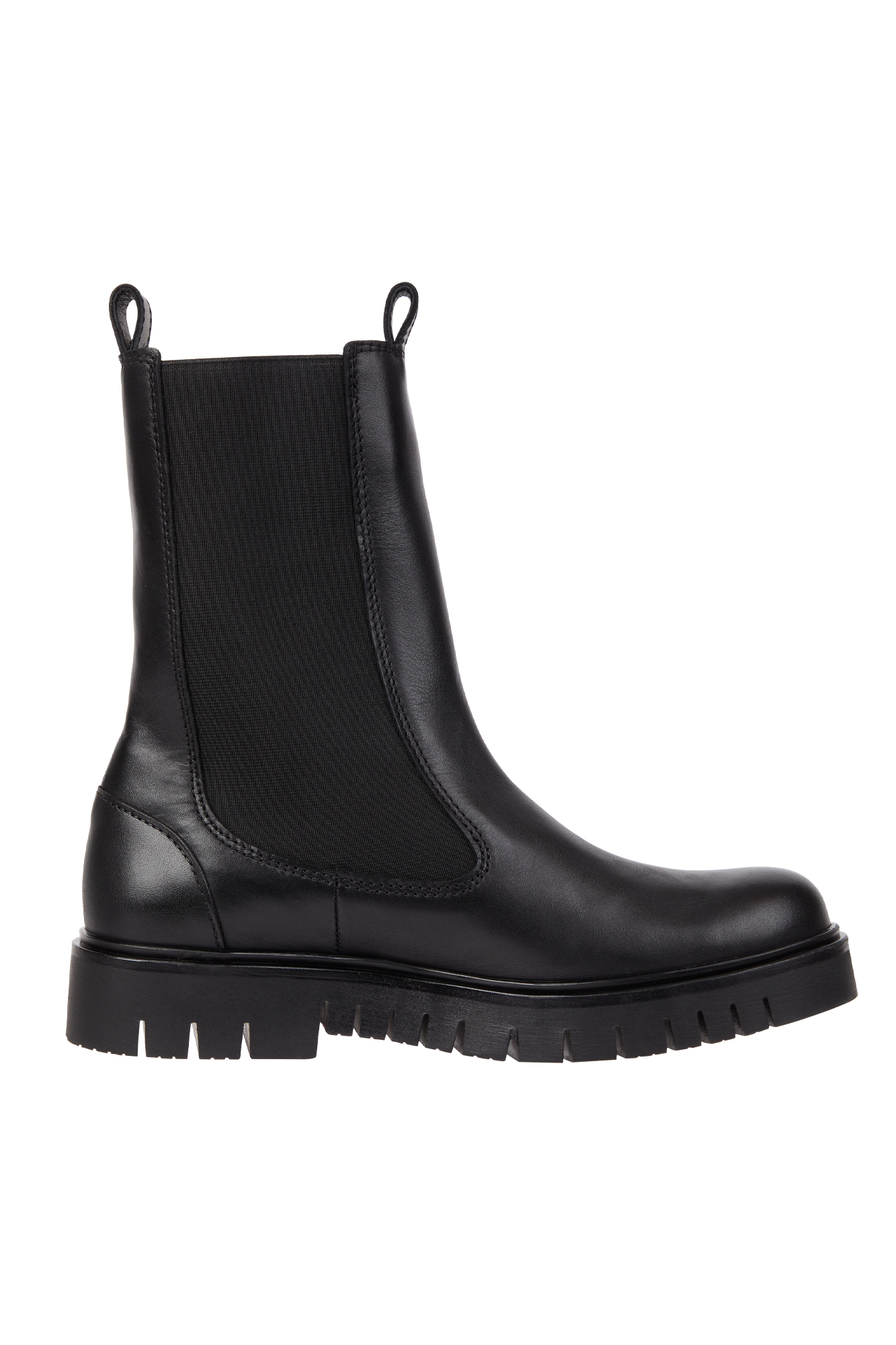 Botas Chelsea femininas da Tommy Jeans.