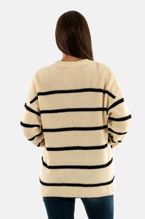 Pull hiver only pernille pumice stone black