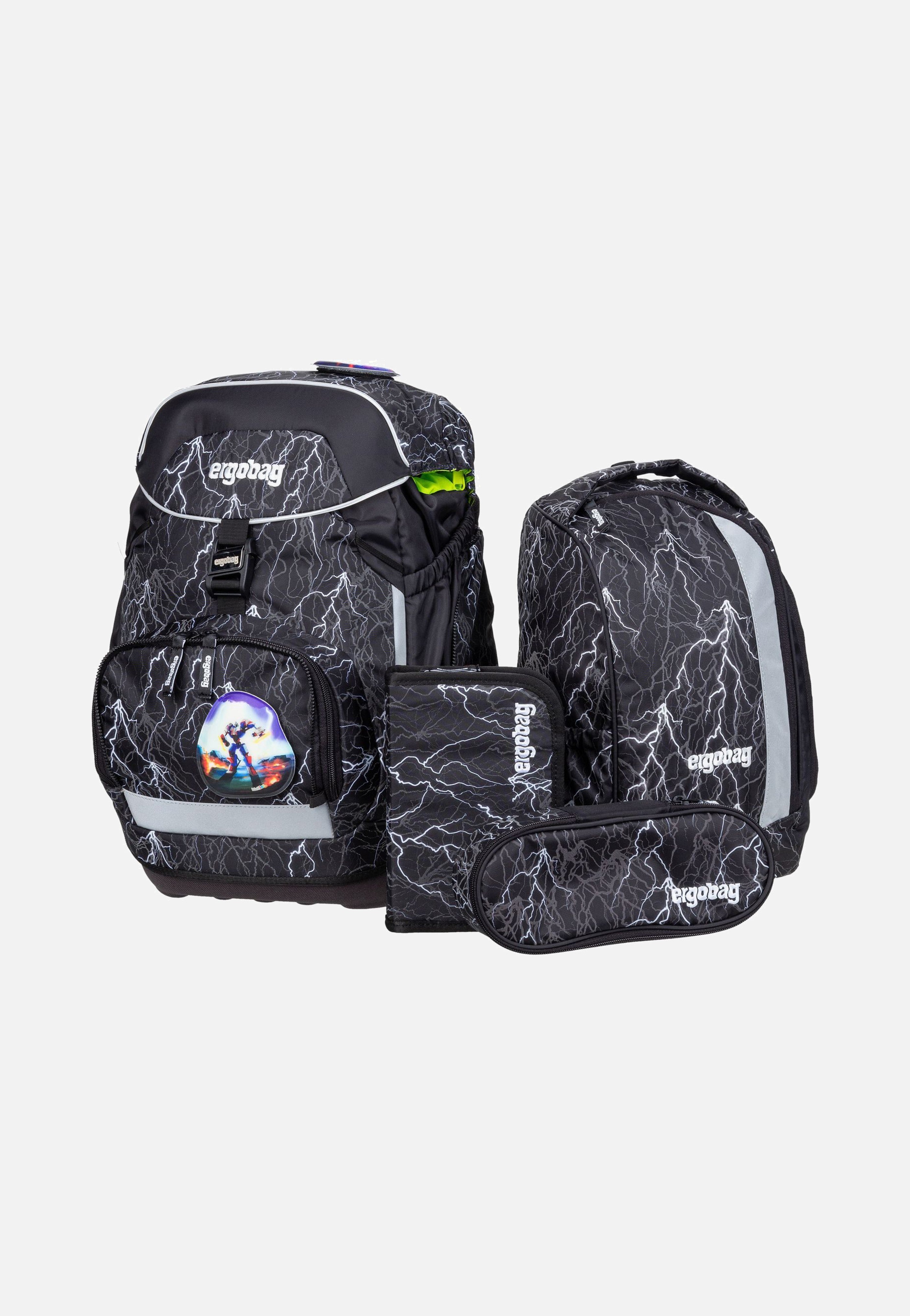pack Set GLOW Super ReflektBär - Schulranzen