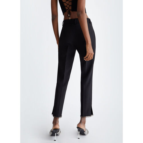 Liu Jo - Pantalón chino con strass Negro