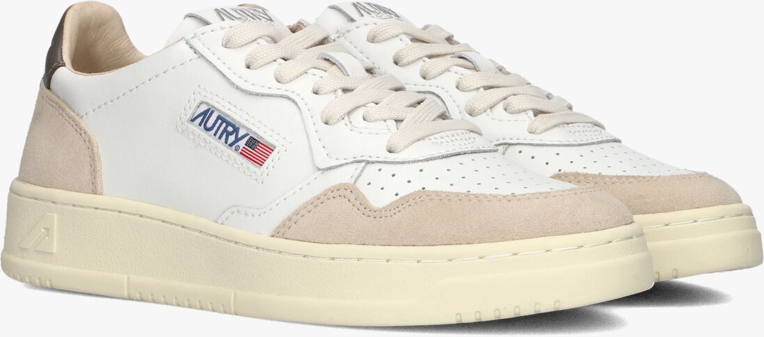 witte autry lage sneakers medalist low